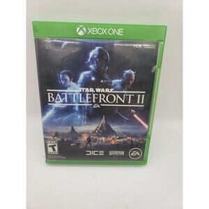 Star Wars Battlefront II Xbox One Video Game Complete EA DICE Shooter works